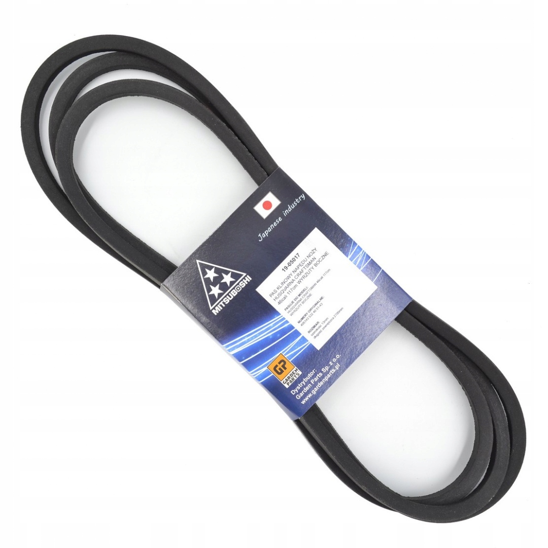 Klinový remeň PRE POHON NOŽA HUSQVARNA CRAFTSMAN 117cm BOČNÝ DISPLEJ 5324051-43